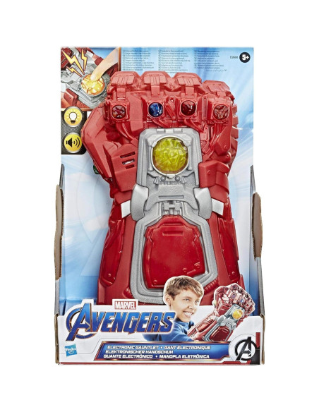 Guantelete Infinito Electrónico Hasbro Rojo con Luces y Sonidos Guantelete Infinito Electrónico Hasbro Rojo con Luces y Sonidos