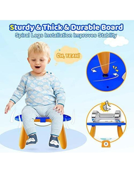 Pizarra Magnética Kikidex 31.85x27.69cm para Niños 1-3 Años Pizarra Magnética Kikidex 31.85x27.69cm para Niños 1-3 Años