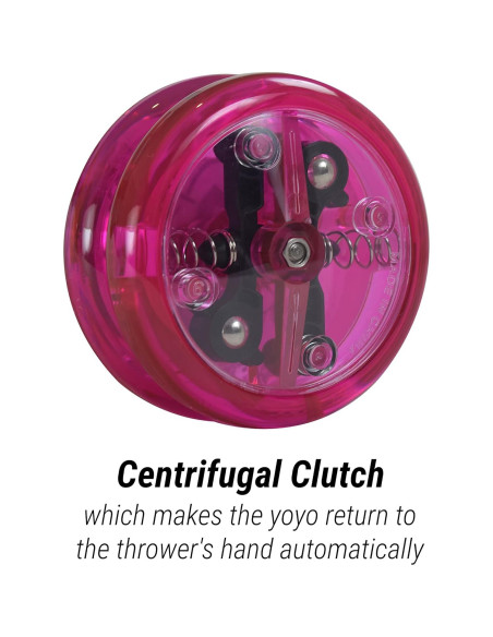 Yoyo Yomega Brain Rosa - Profesional para Principiantes Yoyo Yomega Brain Rosa - Profesional para Principiantes
