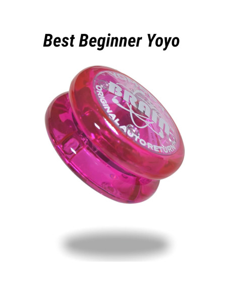 Yoyo Yomega Brain Rosa - Profesional para Principiantes Yoyo Yomega Brain Rosa - Profesional para Principiantes