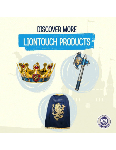 Liontouch - Espada y Escudo Medieval para Niños 3-6 Años Liontouch - Espada y Escudo Medieval para Niños 3-6 Años