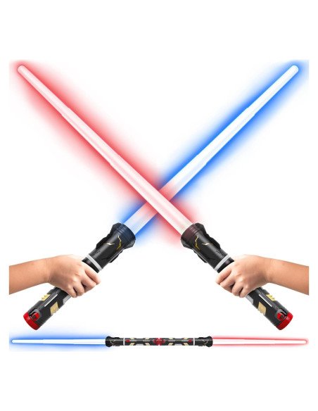 Set de 2 Espadas de Luz Starfire USA Toyz con Sonido FX Set de 2 Espadas de Luz Starfire USA Toyz con Sonido FX