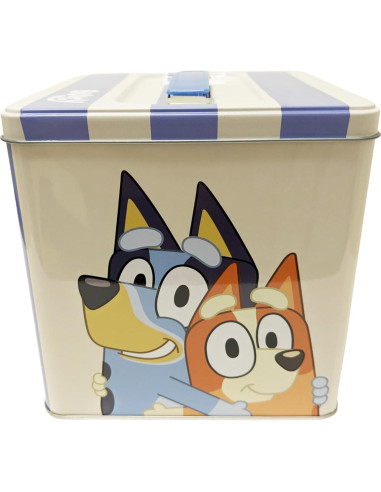Lata de Almacenamiento Apilable Azul Bluey 14.61 cm