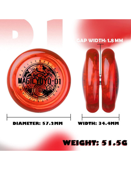 Yo-Yo Looping D1 MAGICYOYO para Niños Principiantes Yo-Yo Looping D1 MAGICYOYO para Niños Principiantes