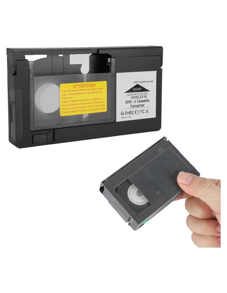 Adaptador de Casete VHS-C PUSOKEI para Reproducción y Grabación Adaptador de Casete VHS-C PUSOKEI para Reproducción y Grabación