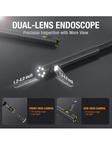 Cable de Reemplazo para Endoscopio Teslong TSCAM80D05 5m Doble Lente