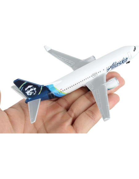 Avián Daron Alaska Airlines - Metal Fundido 15 cm para Niños Avián Daron Alaska Airlines - Metal Fundido 15 cm para Niños