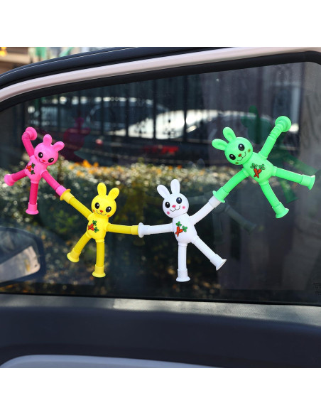 Limpskys Juguete Conejo 4 Pack con Ventosas 17cm Limpskys Juguete Conejo 4 Pack con Ventosas 17cm