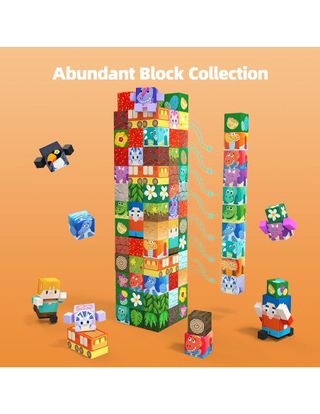 GobiDex Set Bloques Magnéticos Dinosaurios 100 Piezas GobiDex Set Bloques Magnéticos Dinosaurios 100 Piezas