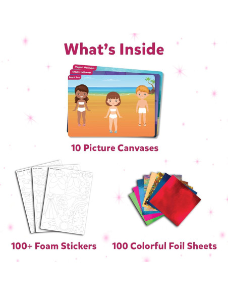 Skillmatics Foil Fun - Actividad Creativa Sin Desorden Skillmatics Foil Fun - Actividad Creativa Sin Desorden