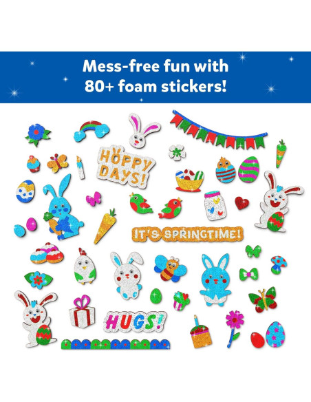 Skillmatics Foil Fun - Kit de Manualidades de Pascua Skillmatics Foil Fun - Kit de Manualidades de Pascua