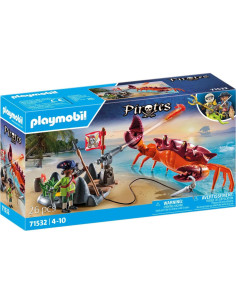 Playmobil Piratas: Batalla Cangrejo Gigante 26 Piezas 2