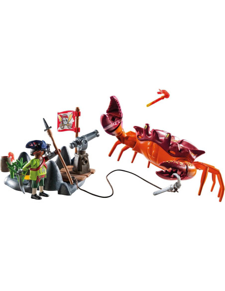 Playmobil Piratas: Batalla Cangrejo Gigante 26 Piezas Playmobil Piratas: Batalla Cangrejo Gigante 26 Piezas