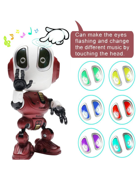 Robot Hablante MING YING 66 para Niños 3 a 8 Años Rojo Robot Hablante MING YING 66 para Niños 3 a 8 Años Rojo