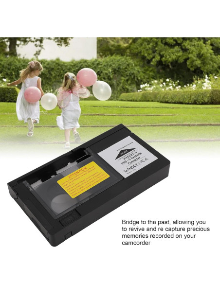 Adaptador de Casete VHS-C PUSOKEI para Reproducción y Grabación Adaptador de Casete VHS-C PUSOKEI para Reproducción y Grabación