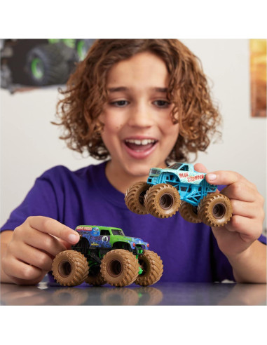 Camiones Monstruo Monster Jam 1:64 Paquete de 2 Mystery Mudders