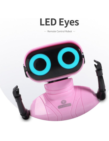 Robot Control Remoto GILOBABY NH-018 Rosa con LED y Música
