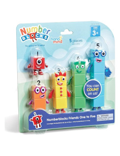 Figuras de Acción Numberblocks 1 a 5 - hand2mind
