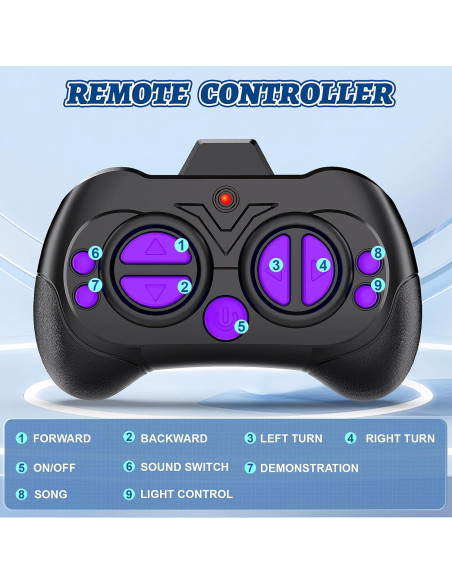 Robot Emo Control Remoto Recargable MindPal para Niños 3+ Robot Emo Control Remoto Recargable MindPal para Niños 3+
