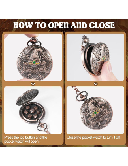 Juego de Dados D&D Banloga 7PCS Metal Cobre Mini Juego de Dados D&D Banloga 7PCS Metal Cobre Mini