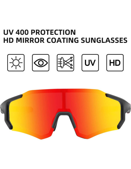 Gafas de sol polarizadas ROCKBROS UV400 para ciclismo y pesca Gafas de sol polarizadas ROCKBROS UV400 para ciclismo y pesca