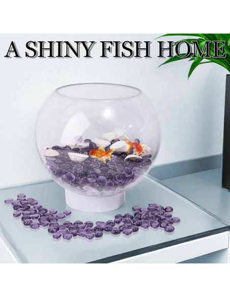 Gemas de Vidrio Moradas Meschett 50PCS para Decoración Gemas de Vidrio Moradas Meschett 50PCS para Decoración