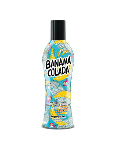 Bronceador DHA Supre Tan Banana Colada 226.8g Hidratante