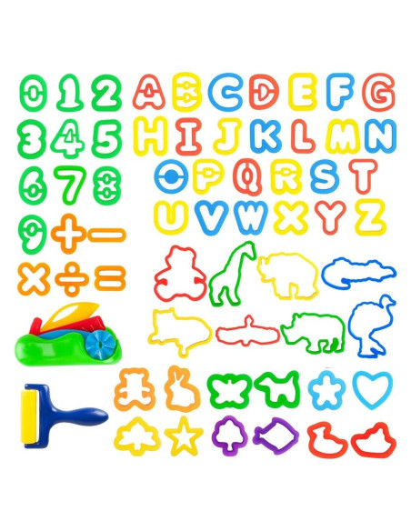 Juego de Herramientas de Plastilina Pecopcock 63 Piezas Juego de Herramientas de Plastilina Pecopcock 63 Piezas