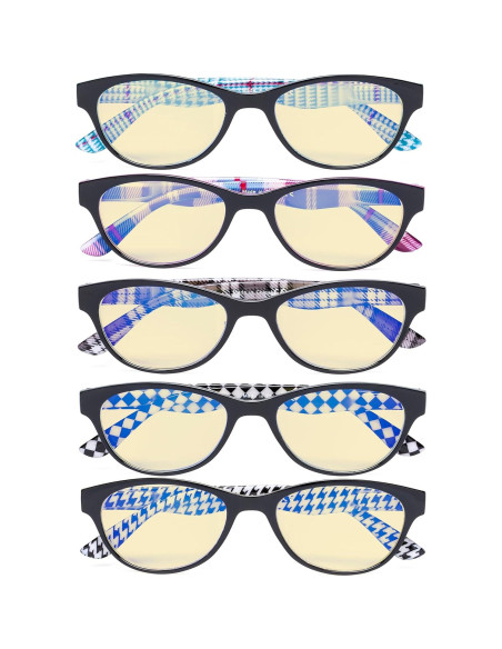 Gafas de Lectura Eyekepper +1.75 Bloqueadoras Luz Azul 5 Paquetes Gafas de Lectura Eyekepper +1.75 Bloqueadoras Luz Azul 5 Paquetes