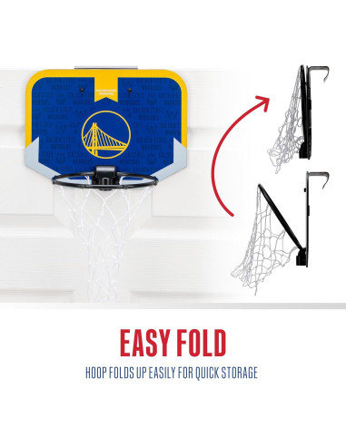 Aro de Baloncesto Mini Franklin Sports NBA Golden State