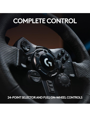 Volante Logitech G923 con Pedales para PS5 y PC - TRUEFORCE