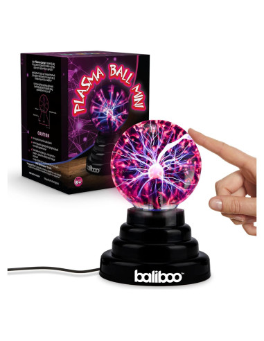 Bola de Plasma BALIBOO 3" Rosa y Azul Interactiva