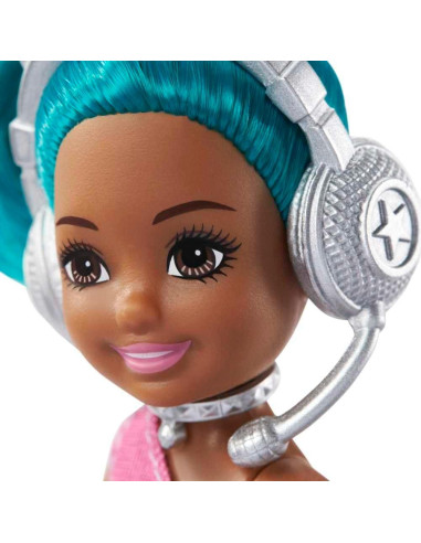 Muñeca Chelsea Rockstar Mattel 15.24 cm con Accesorios
