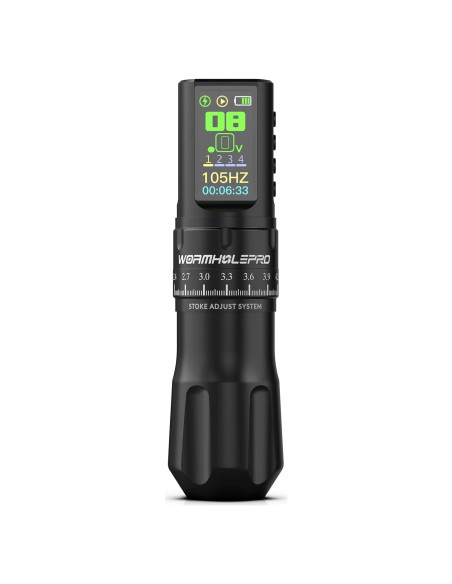 Máquina de Tatuaje Inalámbrica Wormhole HKP14 Pluma 1800mAh Máquina de Tatuaje Inalámbrica Wormhole HKP14 Pluma 1800mAh