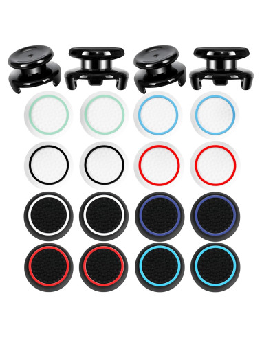 Agarres de Joystick PS5/PS4 Gepicest 2T-B1 16 Piezas