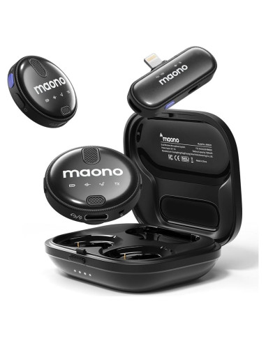Micrófono Lavalier Inalámbrico MAONO WM620 para iPhone