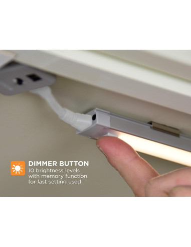 Kit de Iluminación LED Black+Decker 3 Barras 22,86 cm 15W