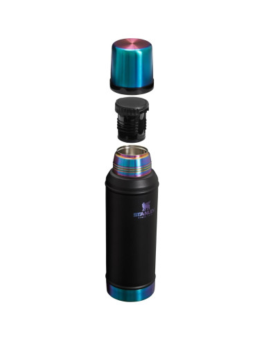 Botella Térmica Stanley Clásica 1QT Negra | Acero Inoxidable Aislado