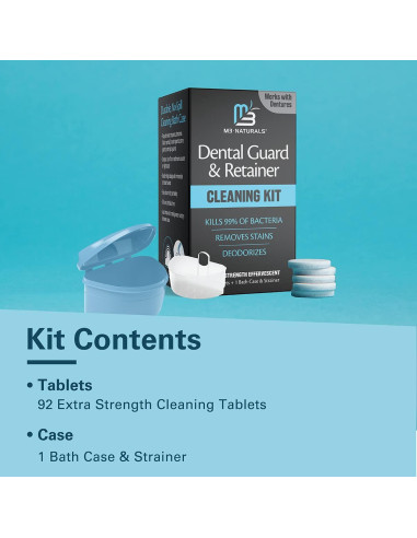 Kit de Limpieza Dental M3 Naturals con Estuche Universal