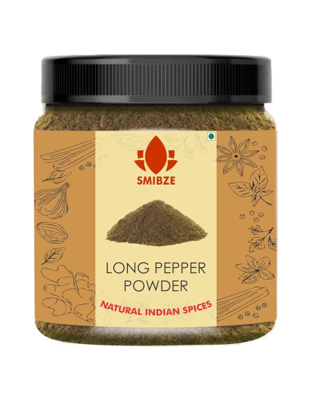 Polvo de Pimienta Larga SMIBZE 250 g Natural de India Polvo de Pimienta Larga SMIBZE 250 g Natural de India