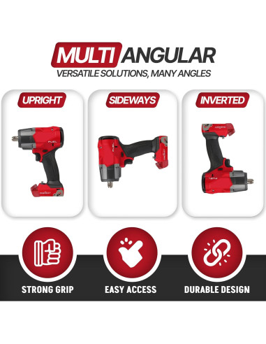 Soporte de Herramientas Milwaukee M18 - Paquete de 3 - Fácil Instalación