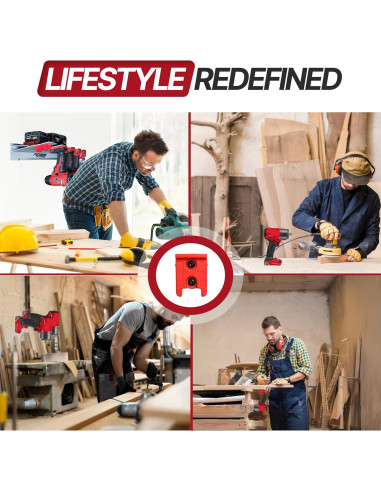 Soporte de Herramientas Milwaukee M18 - Paquete de 3 - Fácil Instalación