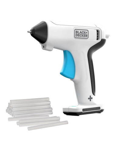Pistola de Pegamento Inalámbrica BLACK+DECKER 4V 20 Barras