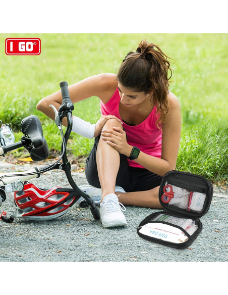 Kit de Primeros Auxilios I GO 85 Piezas Compacto Verde Kit de Primeros Auxilios I GO 85 Piezas Compacto Verde