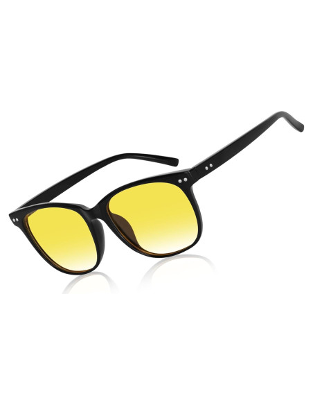 Gafas de Conducción Nocturna HAOLOTA Polarizadas HD Tinte Amarillo Gafas de Conducción Nocturna HAOLOTA Polarizadas HD Tinte Amarillo