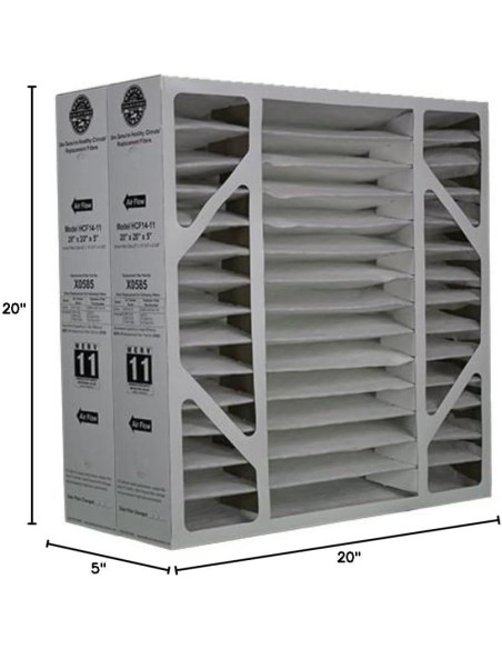 Filtro de Aire Lennox X0585 Merv 10 50.8x50.8x12.7 cm Filtro de Aire Lennox X0585 Merv 10 50.8x50.8x12.7 cm