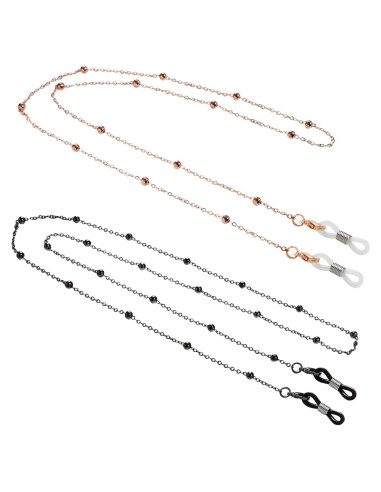 Cadena para Gafas ZOORON 64-77 cm Perlas Premium Ajustable