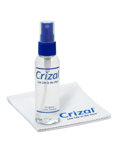 Kit Limpiador de Lentes Crizal 2oz con Paño Microfibra