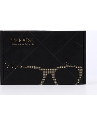 Gafas de lectura TERAISE 4 pcs anti-luz azul 1.5x