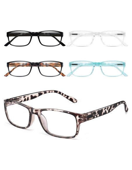 Gafas de Lectura Gaoye 5 Pack Luz Azul Unisex 1.5x Gafas de Lectura Gaoye 5 Pack Luz Azul Unisex 1.5x